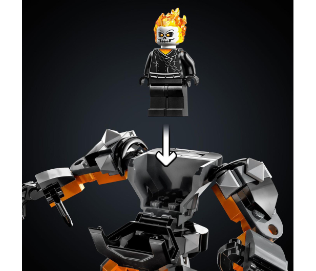 LEGO Marvel 76245 Upiorny Jeździec – mech i motor - 1091298 - zdjęcie 6